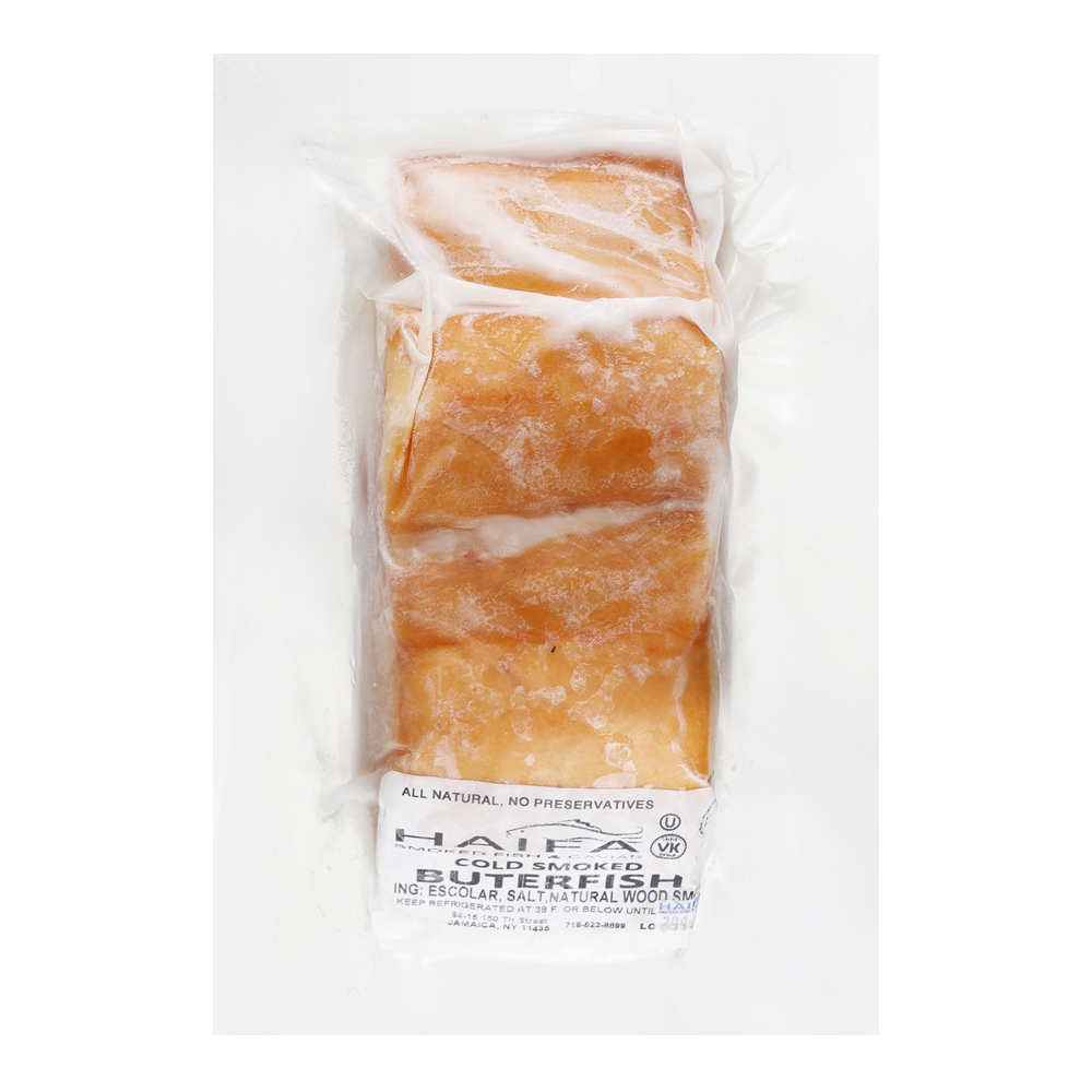 Cold Smoked Chunk Butterfish – Vacuum Pack – approx 1lb